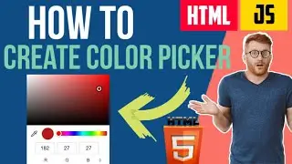 How to Create Color Picker in HTML & Javascript
