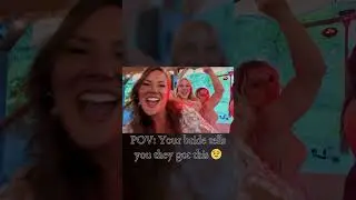 POV: Your bride tells you....  #weddingtok #weddingdance #bride #dancing