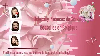 Unboxing Nuances de Scrap Gosselies Belgique