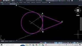How To: Escribe a Circle to a Triangle 