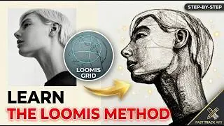 Loomis Method for Heads: Portrait Drawing Made Easy! 🖌️