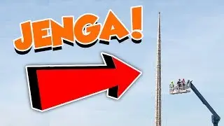 THE TALLEST JENGA TOWER EVER MADE!