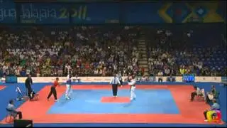 Timothy Curry (USA) v Uriel Adriano (MEX) | Taekwondo at the 2011 Pan Am Games