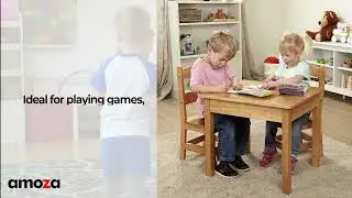 Wooden Table and 2 Chairs