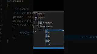 Reverse Of The Given String In C Programing #programming #coding #string #shots #c #shorts #viral
