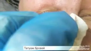 ТАТУАЖ БРОВЕЙ ВОЛОСКАМИ - пример профессиональной работы