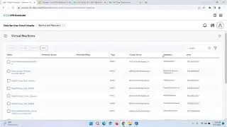 GreenLake Data Services Cloud Console (DSCC): Backup and Recovery Service for VMware