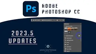 NEW Adobe Photoshop 2023 5 UPDATES -Replace Tool, New Adjustment Presents and Contextual Task Bar