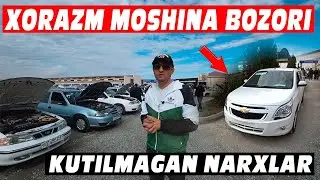 Xorazm moshina bozori Narxlar pasaydi 14 04 2024