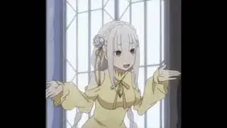 Re:Zero Emilia talking it has to be this way.