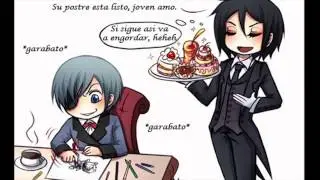 Kuroshitsuji Parodia El castigo de sebastian