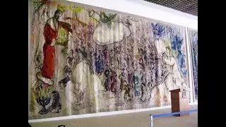 Гобелены и мозаика Марка Шагала в кнессете Израиля