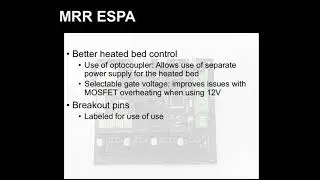 Introducing the MRR ESPA (ESP32 board running Marlin firmware)