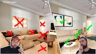 Virtual Staging - Reaction video (Livingroom)