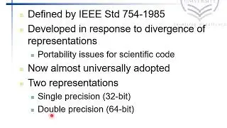 Arithmetic For Computers