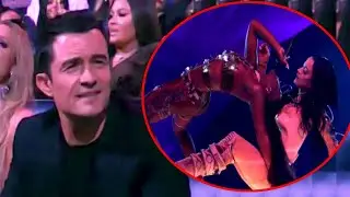 Orlando Bloom's confused face during Katy Perry's performance at the 2024 MTV VMAs has gone viral