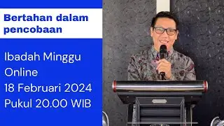 Ibadah Minggu Online 18 Februari 2024 Pukul 20.00 WIB #jeffrystjandra