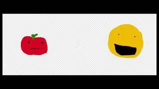 Annoying Orange KNIFE but animated by me XD #annoyingorange #nakedyoga #yoga #naked #yoganaked #nake