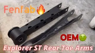 Explorer ST FenFab Toe Arm Install
