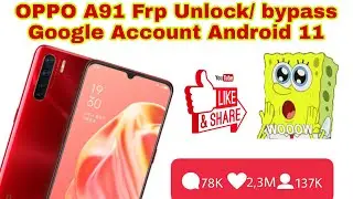 Frp bypass OPPO A91 Google Account Android 11 last update (*
