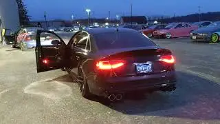 Phone Clip: ECS B8 S4 3.0T Valved Non-Resonated Exhaust w/ Stock Cats