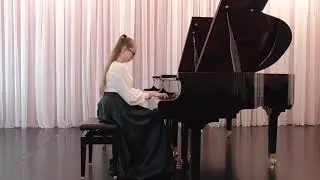 Винокурова Настя  И  Бах ХТК 1 том  Прелюдия и фуга  gis moll