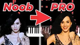 *Firework* by Katy Perry but it gets HARDER Piano Tutorial 🎆