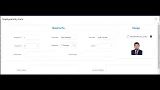 Image Browse, Image Preview, Edit Image, Remove Image on Entry Form, in Oracle Apex.