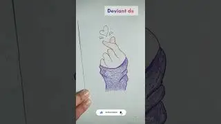 purple  beautiful hand  drawing #pencildrawing #deviantds #cartoondrawing