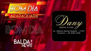 Bom dia Araraquara, segunda-feira 26 de agosto de 2024.