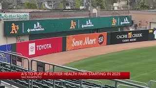 Oakland A's to play next three seasons in West Sacramento