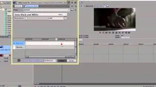 SONY VEGAS/ плавный чб эффект