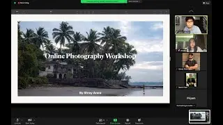 Online photography workshop organised by Gujarat GAIMS