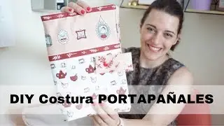 DIY Costura Cómo hacer un portapañales muy rápido y completo