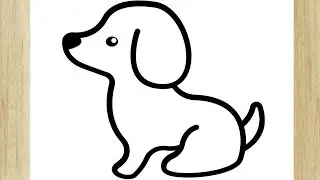 COMO DESENHAR UM CACHORRINHO DE PERFIL