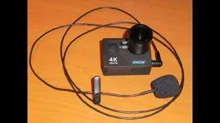DIY | EKEN H9 – замена объектива, микрофона, Wi-Fi антенны и подключение внешнего микрофона.