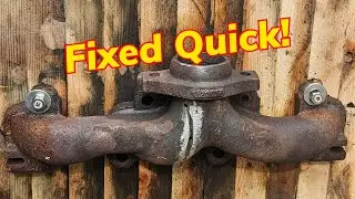 How to repair cracked cast iron (Like this Jeep exhaust Manifold!)