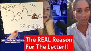 The REAL REASON FOR Meghan Markle's Letter!!!