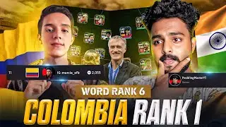 CAN I MAKE A COMEBACK ?🥶 I LOST MY 1ST MATCH 🆚 COLOMBIA RANK 1 🇨🇴 | WORLD RANK 6 😧| PRO SERIES 💥