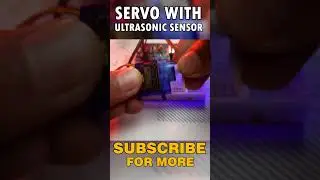 How to control servo with ultrasonic sensor .Nodemcu esp8266 