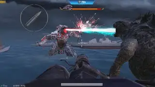 Save me Godzilla Kong vs Mechagodzilla in Pubg Mobile 