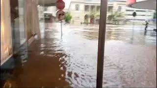 Baixa da Cidade de Maputo engolida pelas águas