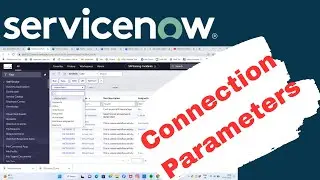 Service Now MiD Server Connection Parameters