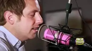 Ben Rector Performs in the 92 PRO-FM Studio