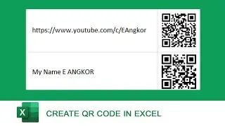 How to install and generate QR Code in Excel using Add-ins