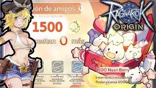 Ragnarok Origin -Reunión de  Amigos como Completarlo ✅1500 Nyan Berry