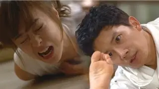 지성 '발 페티시?' 최강희 맹렬히 저항 @보스를 지켜라 3회 20110810