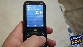 Мобільний телефон 2E E240 2022 Black