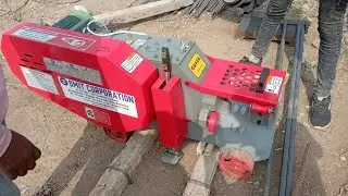 Demo & Installation video of SMGQ series Bar Cutting Machine