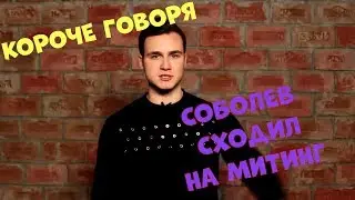 КОРОЧЕ ГОВОРЯ, СОБОЛЕВ СХОДИЛ НА МИТИНГ - БЕСПРЕДЕЛ И ЛОЖЬ СОБОЛЕВА | МИТИНГ МОСКВА